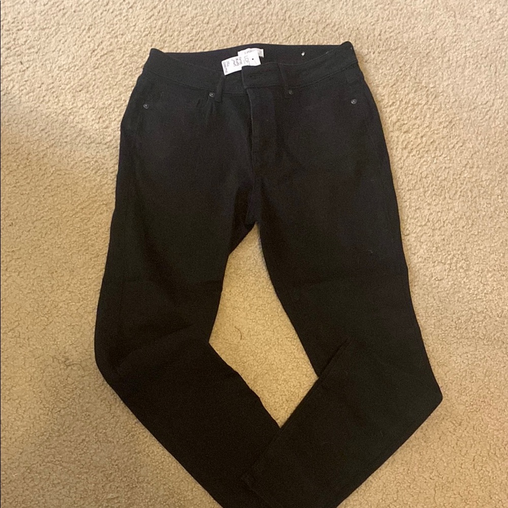 LOFT Black Skinny Jeans Modern Fit